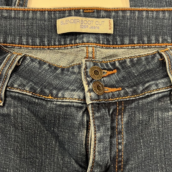 Levi’s 526 slender boot cut jeans Size 10 Medium - Picture 3 of 8